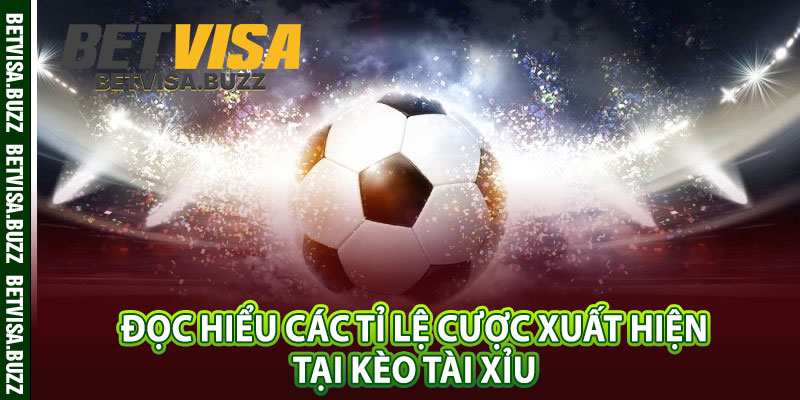 Đọc hiểu các tỉ lệ cược xuất hiện tại kèo tài xỉu 