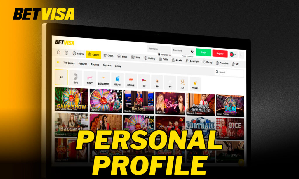 Betvisa Player's Personal Profile: Login, VIP Status, and Account Balance